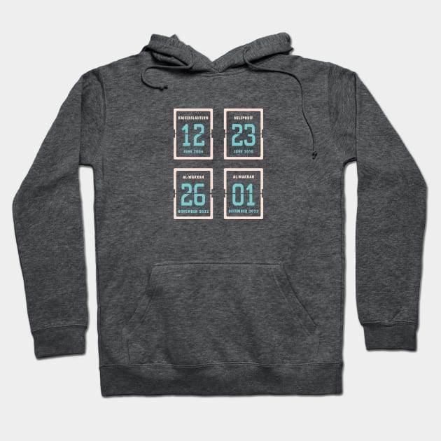 Socceroo World Cup wins Hoodie by StripTees